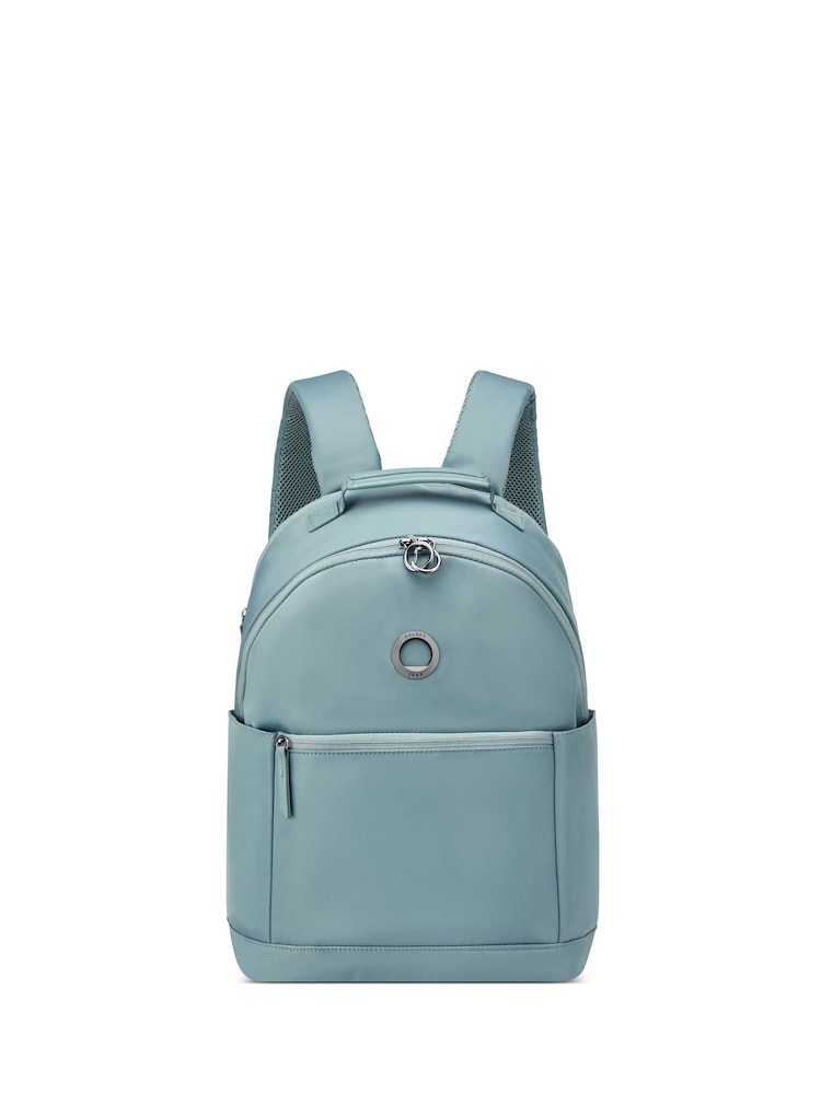 Delsey Paris Green Victoire Round Backpack 15.6'' - Image 1 of 5 Delsey Paris Green Victoire Round Backpack 15.6'' - Image 1 of 5