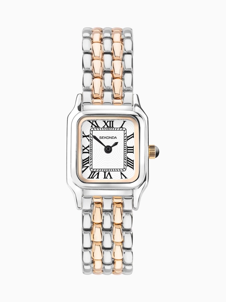 Sekonda Ladies Gold Tone Monica Alloy Bracelet Watch - Image 2 of 6