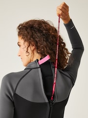Regatta Grey Womens Full Wetsuit - Image 5 of 8