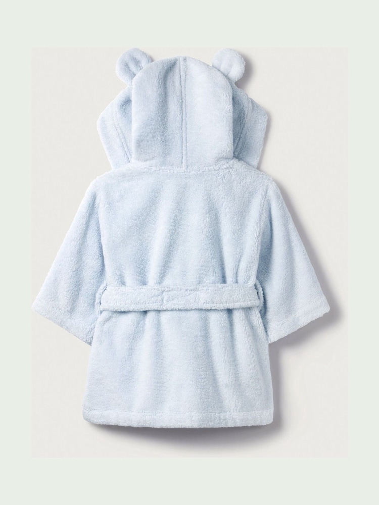 Azul - Bata de bebé Hydro Bear de The White Company - Imagen 2 de 2