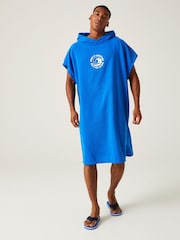 Regatta Blue Adult Towel Robe - Image 1 of 9