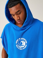 Regatta Blue Adult Towel Robe - Image 4 of 9
