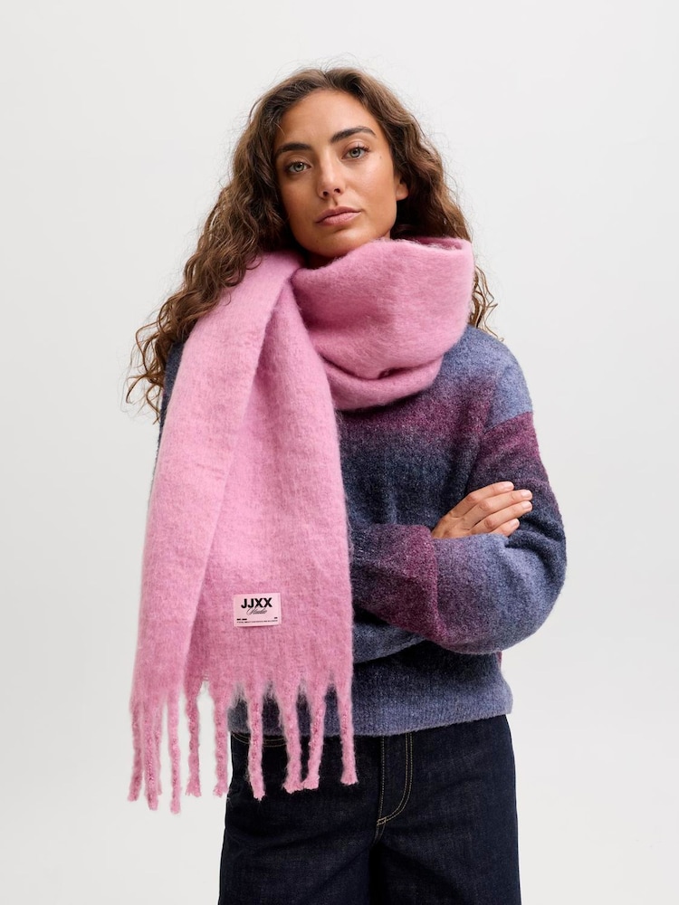 Rosa - JJXX Soft Touch Tassle Scarf - Bilde 1 av 1