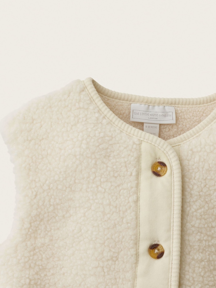 Chaleco de borreguito de The White Company - Imagen 2 de 4