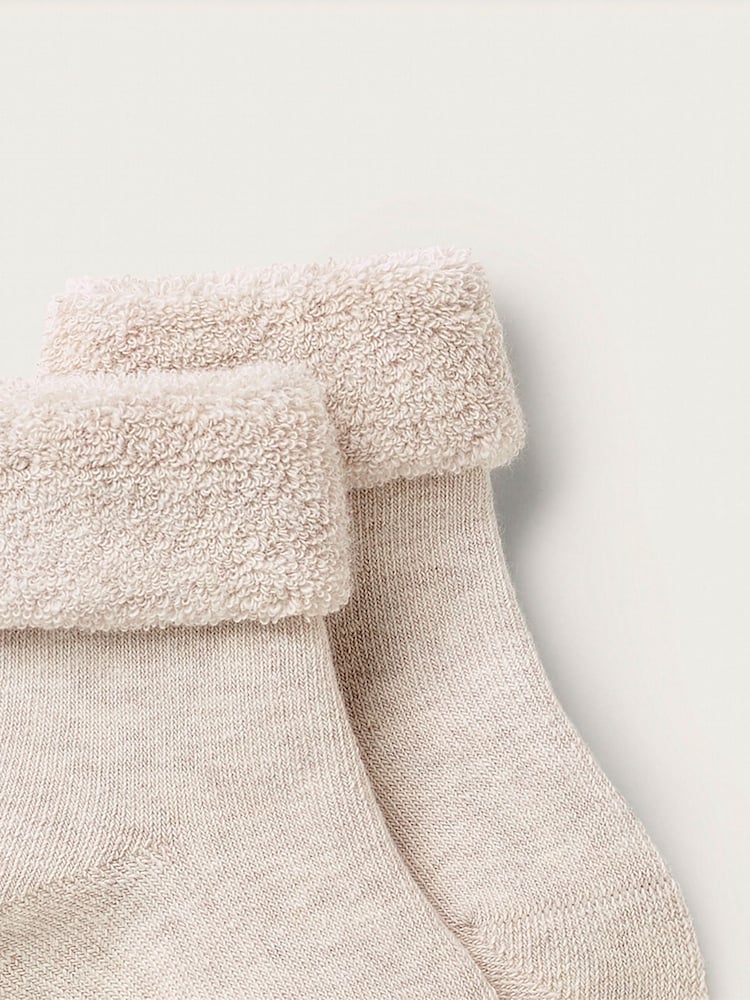 The White Company White Blend My 1St Socks 3 Pack - Image 2 of 2 The White Company White Blend My 1St Socks 3 Pack - Image 2 of 2