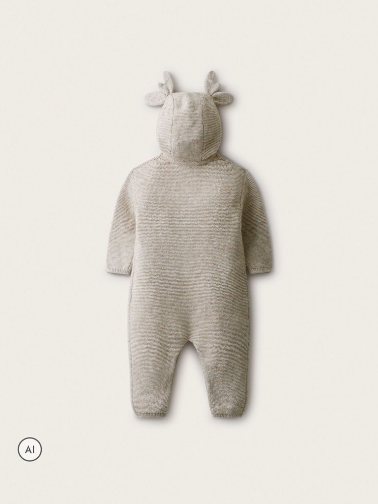 The White Company Grey Blend Jingles Romper - Image 2 of 4