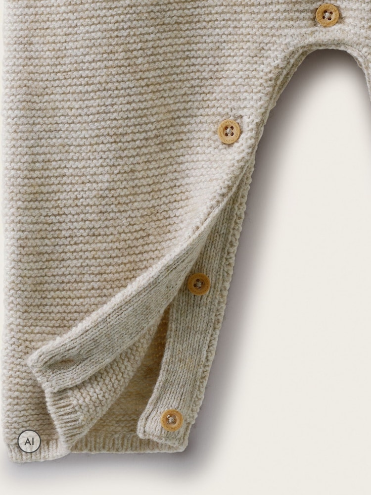 The White Company Grey Blend Jingles Romper - Image 4 of 4