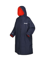 Regatta Blue Chrome Adult Waterproof Changing Robe - Image 10 of 10