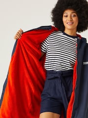 Regatta Blue Chrome Adult Waterproof Changing Robe - Image 5 of 9