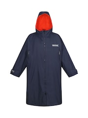 Regatta Blue Chrome Adult Waterproof Changing Robe - Image 7 of 9