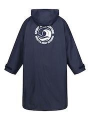 Regatta Blue Chrome Adult Waterproof Changing Robe - Image 8 of 9