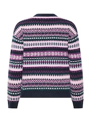 M&Co Petite Fairisle V-yaxalı Kardiqan - 6şəkildən 6 şəkil