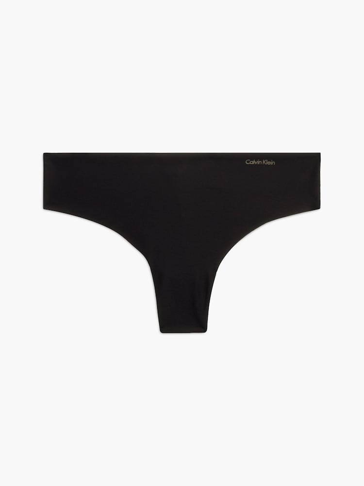 Calvin Klein Black Invisibles Thong - Image 2 of 7
