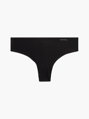 Calvin Klein Black Invisibles Thong - Image 6 of 7