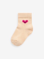Pink Baby Socks 5 Pack (0mths-2yrs) - Image 3 of 6