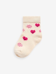 Pink Baby Socks 5 Pack (0mths-2yrs) - Image 6 of 6