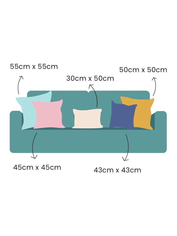 Riva Paoletti Aqua Blue Paradise Velvet Polyester Filled Cushion - Image 1 of 3