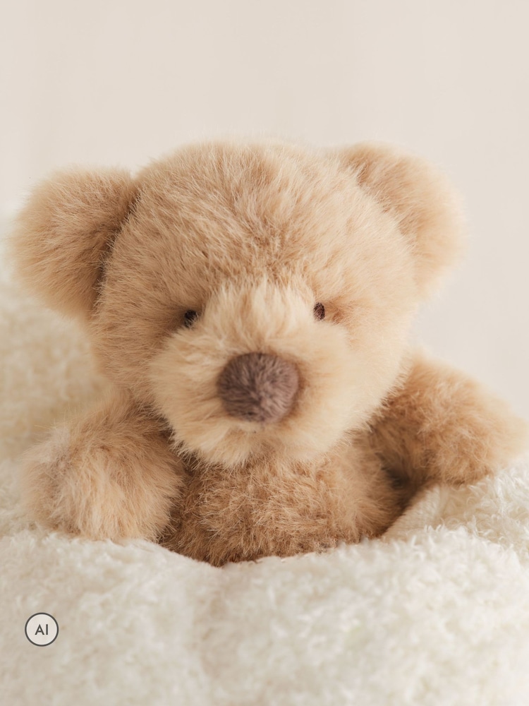 The White Company Natural Surprise Pumpkin Bear - Image 2 of 4