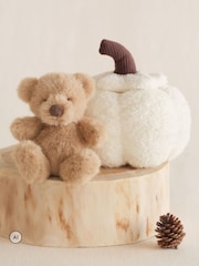 The White Company Natural Surprise Pumpkin Bear - Image 3 of 4