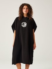 Regatta Black Adult Towel Robe - Image 2 of 10