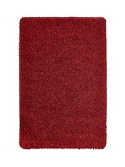 My Rug Red Washable And Stain Resistant And So Soft Textured Rug - Image 11 of 17