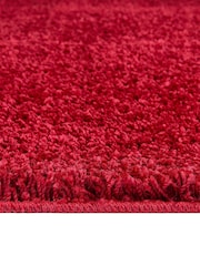 My Rug Red Washable And Stain Resistant And So Soft Textured Rug - Image 3 of 17