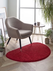 My Rug Red Washable And Stain Resistant And So Soft Textured Rug - Image 5 of 17