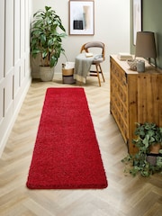My Rug Red Washable And Stain Resistant And So Soft Textured Rug - Image 7 of 17