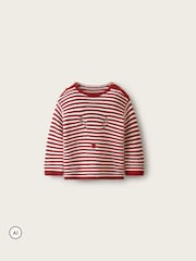 The White Company White Blend Jingles Stripe Jumper - Image 1 of 4