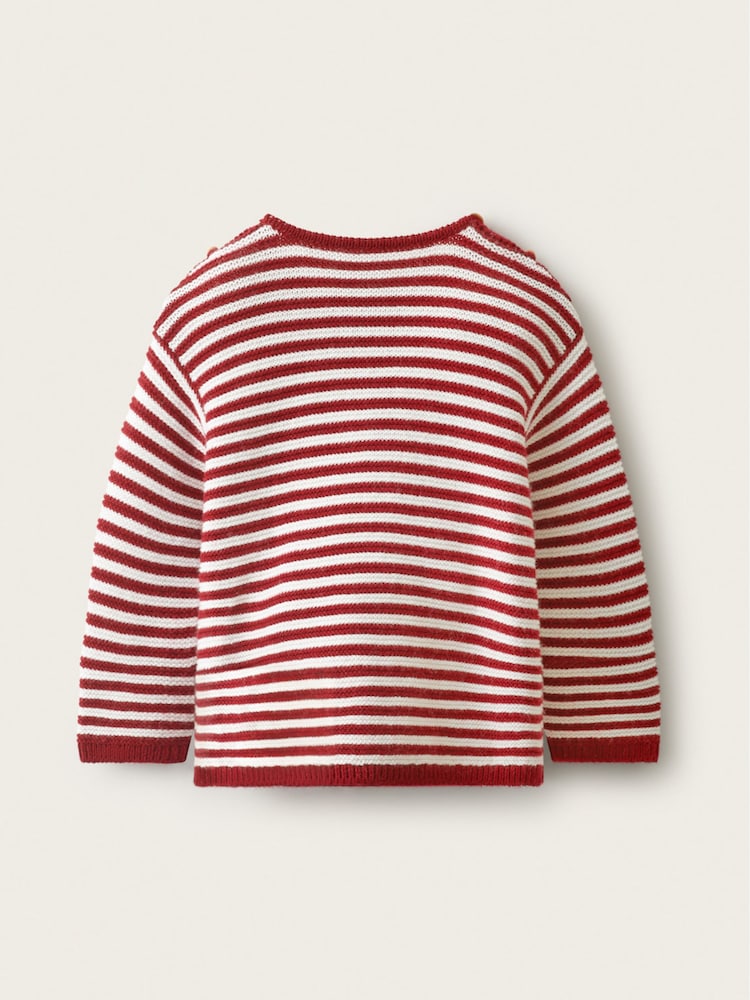 The White Company White Blend Jingles Stripe Jumper - Image 2 of 4