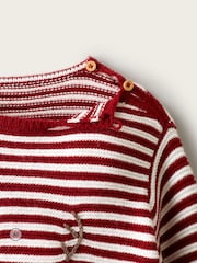 The White Company White Blend Jingles Stripe Jumper - Image 4 of 4