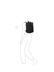Bric's Black X-Collection Underseat Backpack - Image 7 of 8