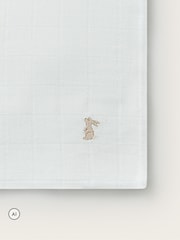 Sada 2hravých mušelín s králíčky The White Company - Obrázek 2 z 4