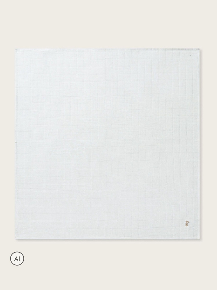 Sada 2hravých mušelín s králíčky The White Company - Obrázek 4 z 4