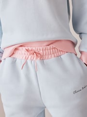 Olivia Rubin Blue Colour Block Cherry Sweat & Joggers Set 2 Piece - Image 4 of 6