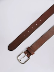 MOSS Brown Casual Leather Belt - Image 2 of 2