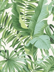 A Street Green Baja Leaf Wallpaper - Image 2 of 2