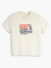 Levi's® Western Wear Egret Graphic Classic 100% Cotton T-Shirt - Image 5 of 7