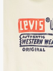 Levi's® Western Wear Egret Graphic Classic 100% Cotton T-Shirt - Image 6 of 7