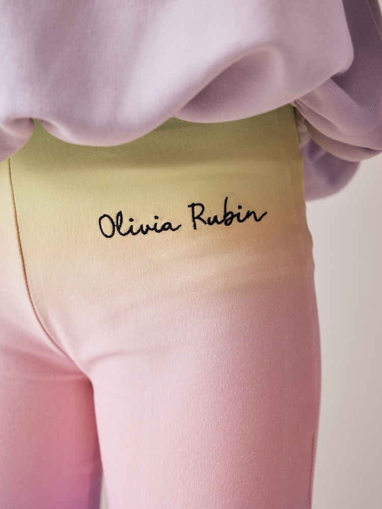 Olivia Rubin 2 Piece Bubble Hem Croissant Sweat & Ombre Flares - Image 4 of 4 Olivia Rubin 2 Piece Bubble Hem Croissant Sweat & Ombre Flares - Image 4 of 4