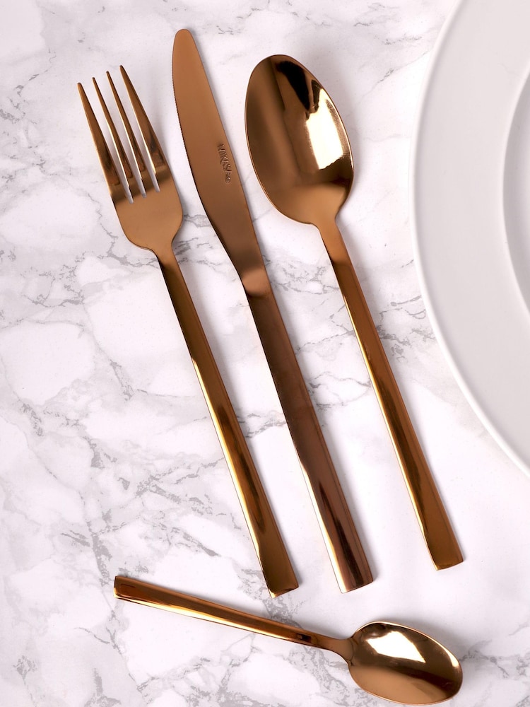 Mikasa 16 Piece Gold Diseno Cutlery Set - Image 1 of 1