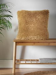 Catherine Lansfield Yellow So Soft Cuddly Cushion - Image 1 of 5
