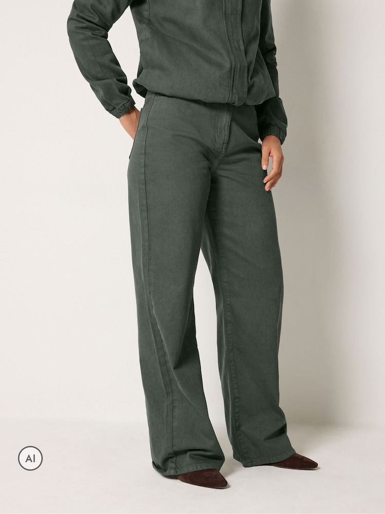 Long Tall Sally 와이드 레그 팬츠 - 6의 이미지 2