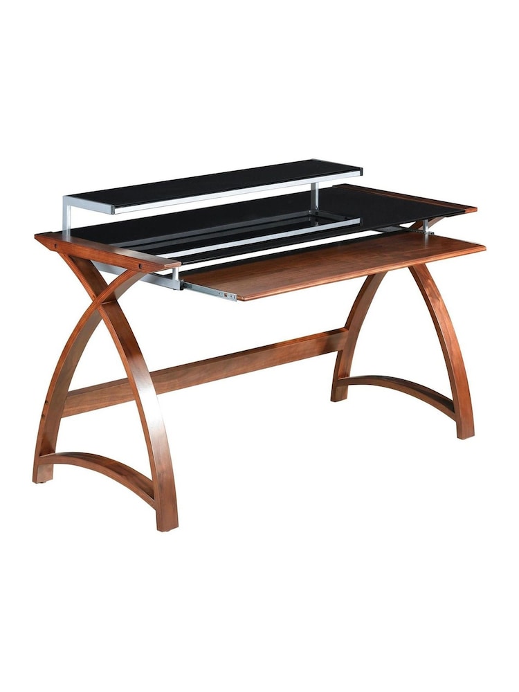Jual Walnut Helsinki Wooden Computer Desk - Image 2 of 3