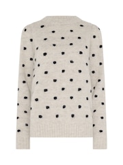 Long Tall Sally Premium Gepunktete Strickpullover - Bild 5 von 6