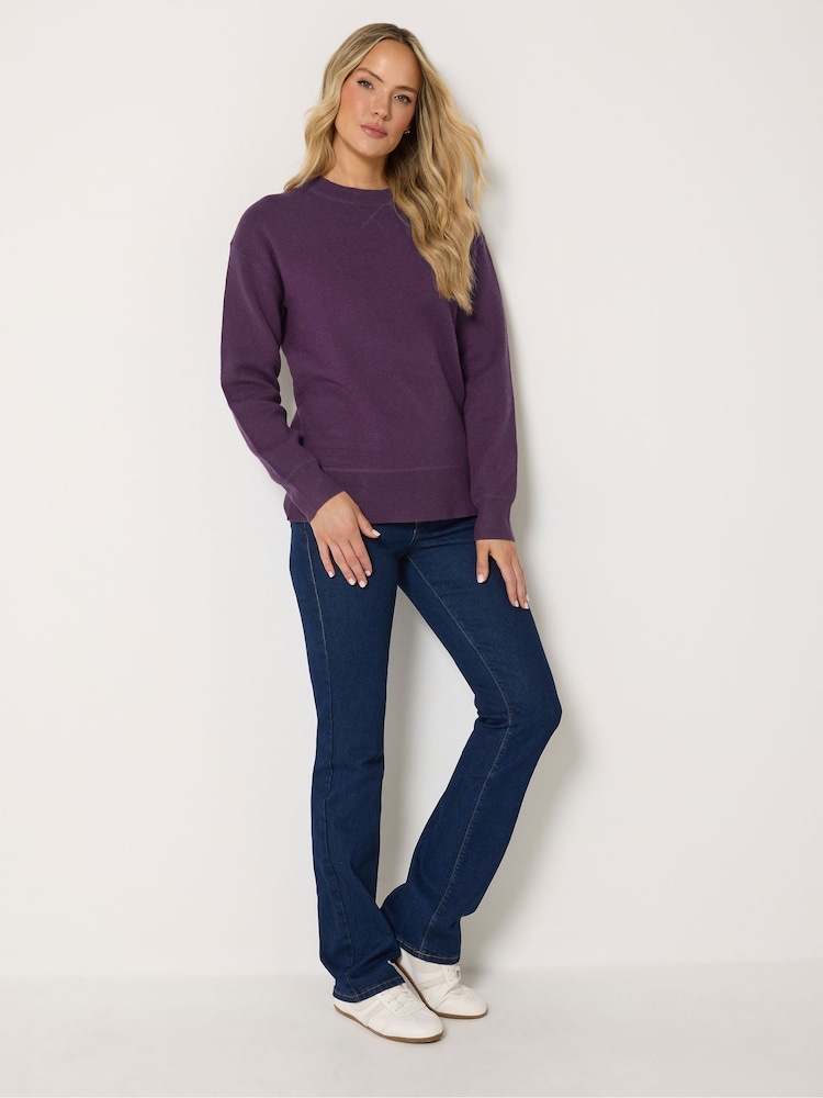 Qırmızı - Long Tall Sally Premium Örgülü Sviter - 4şəkildən 2 şəkil