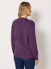 Qırmızı - Long Tall Sally Premium Örgülü Sviter - 4şəkildən 3 şəkil