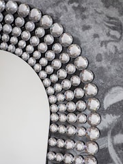 Gallery Home Silver Earby Oval Mirror - Image 3 of 3