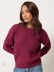 Qırmızı - M&Co Petite Mini Kabel Jumper - 6şəkildən 1 şəkil