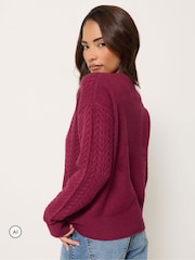 Qırmızı - M&Co Petite Mini Kabel Jumper - 6şəkildən 2 şəkil